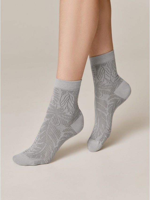 Women's socks CONTE ELEGANT CLASSIC, s.23, 530 light grey - 1
