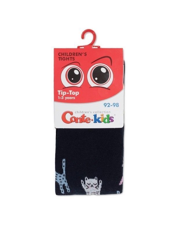 Children's tights CONTE-KIDS TIP-TOP, s.104-110 (16),575 navy - 2