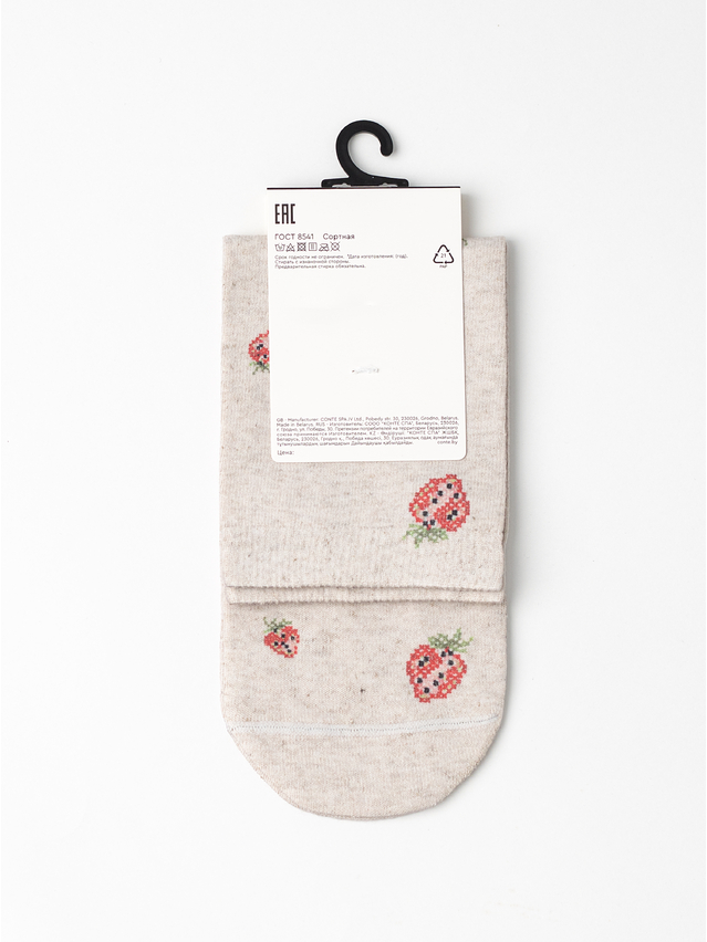Women's socks CONTE ELEGANT FANTASY, s.23-25, 1197 beige - 3