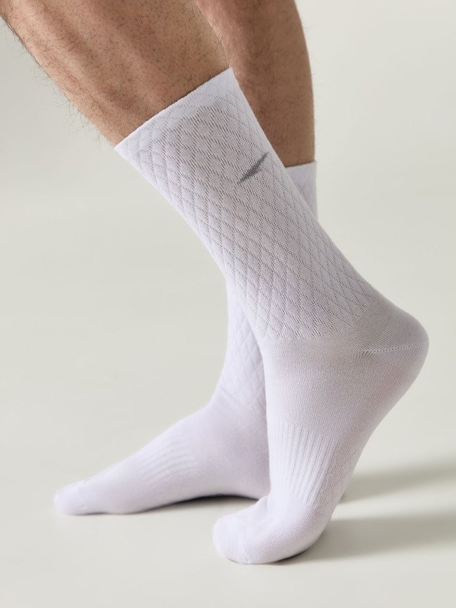 Men's socks DIWARI SPORT, s.25, 973 white - 3