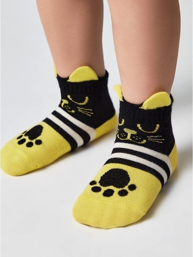 Children's socks CONTE-KIDS TIP-TOP, s.18-20, 319 yellow - 3
