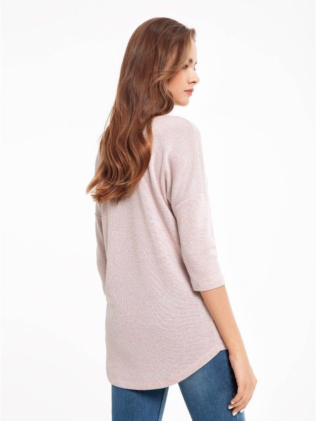 Women's polo neck shirt CONTE ELEGANT LD 833, s.170-100, pink - 2