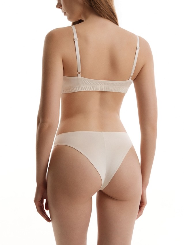 Women's panties CONTE NIGHT SHADOW LBR 3562, s.90, white sand - 2