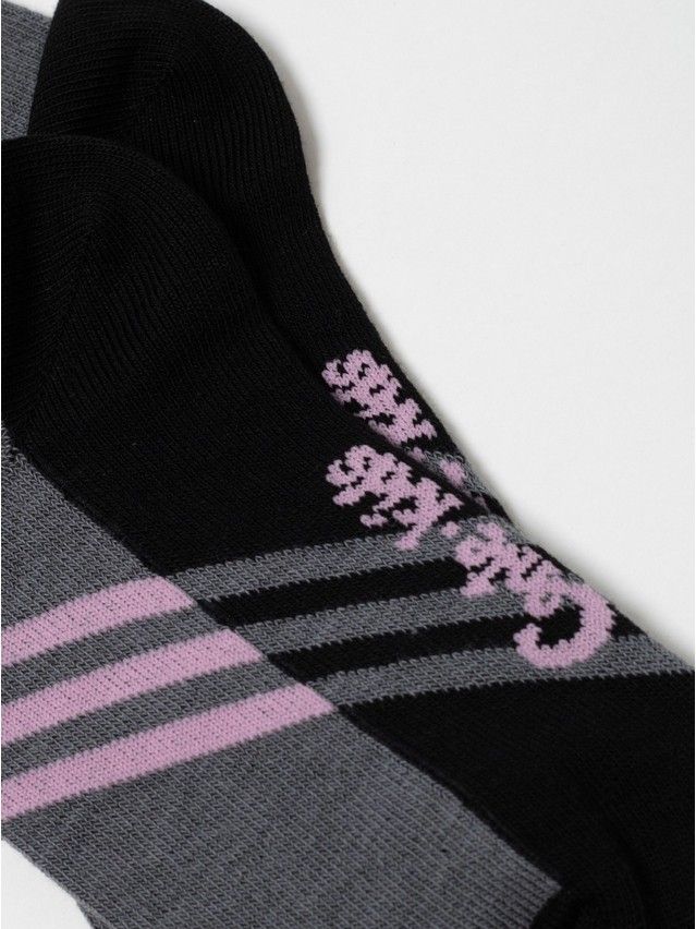 Children's socks CONTE-KIDS ACTIVE, s.16, 955 grey-light pink - 6