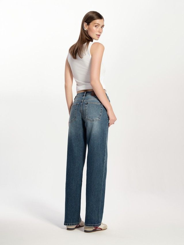 Denim trousers CONTE ELEGANT CON-737, s.170-102, blue - 2