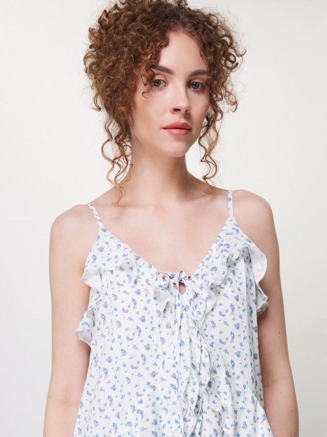 Women's sundress CONTE LSF 3474, s.170-84-90, white-flowers - 4