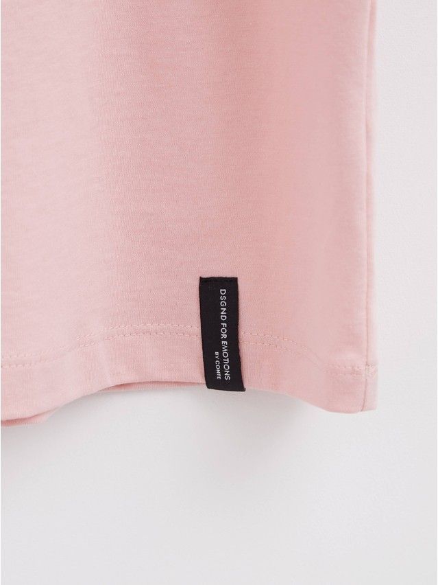Women's polo neck shirt CONTE ELEGANT LD 1742, s.170-92, romantic pink - 9