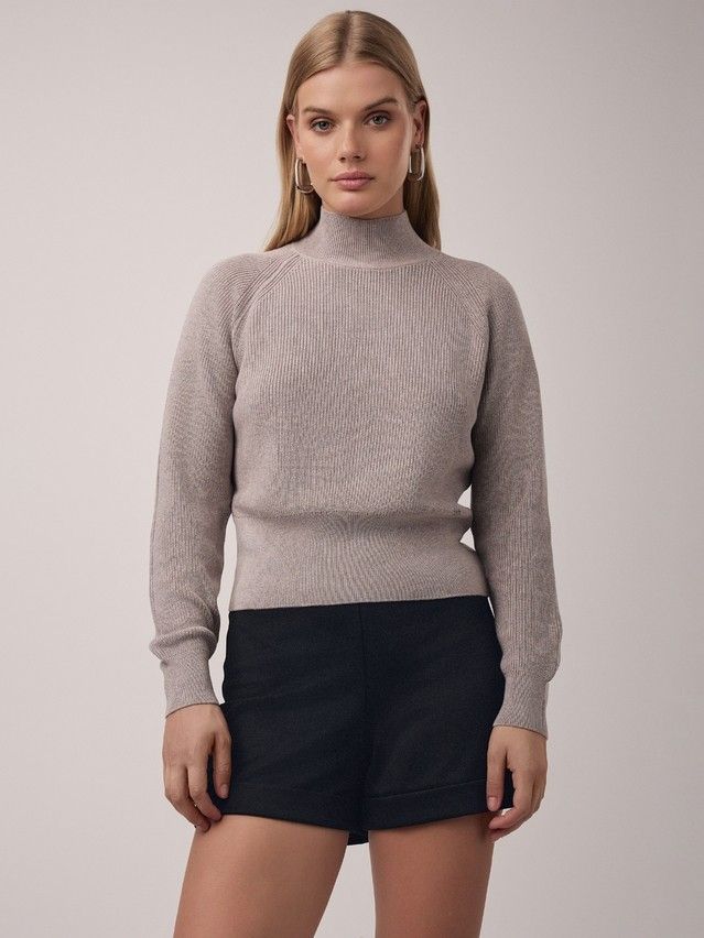 Women's pullover CONTE ELEGANT LDK2387, s.170-84, beige - 1
