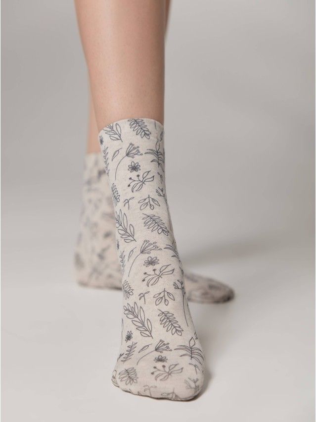 Women's socks CONTE ELEGANT FANTASY, s.23-25, 395 beige - 2