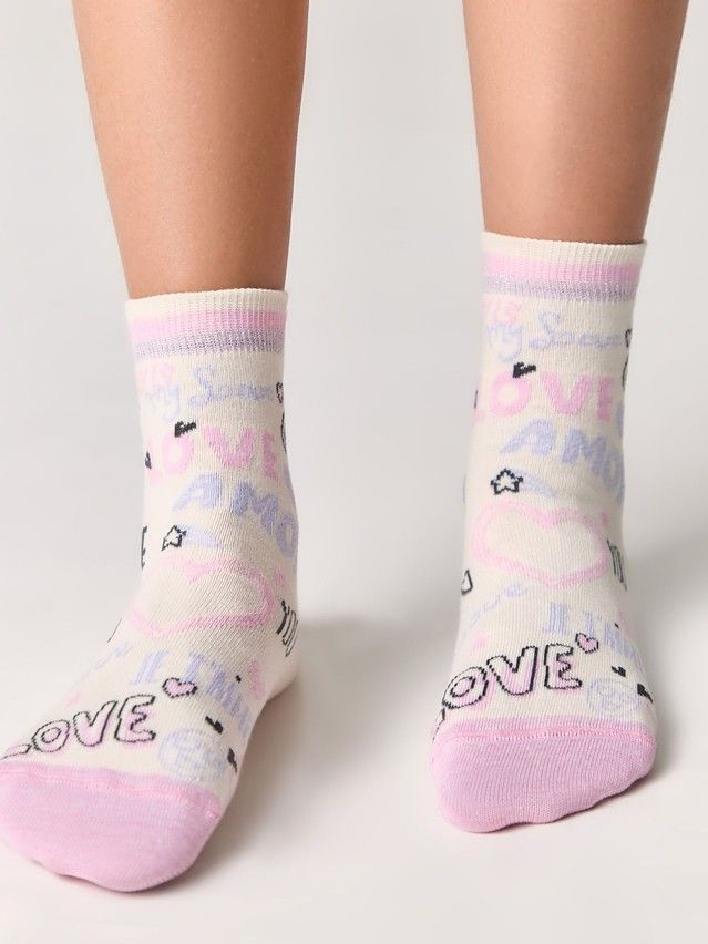 Children's socks TIP-TOP 5S-11SP, size 20, 498 cappuccino - 1
