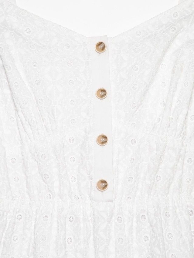 Women's dress LPL 1143, s.170-84-90, white - 6