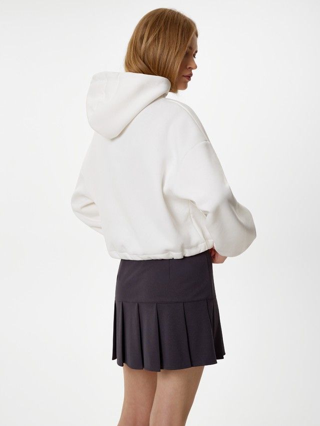 Women's polo neck shirt CONTE LD 3233, s.170-84, off-white - 3