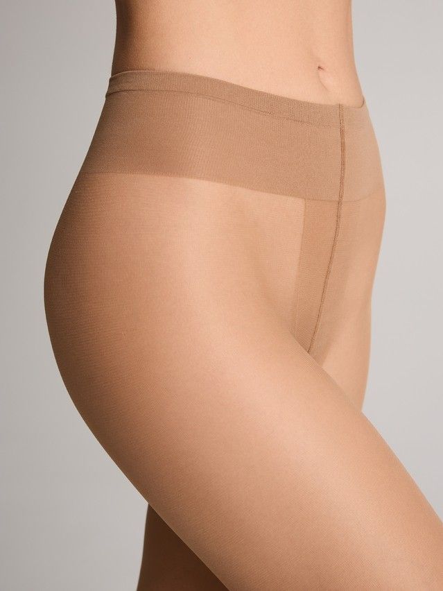 Women's tights CONTE ELEGANT TOP SOFT 20, s.2, bronz - 2