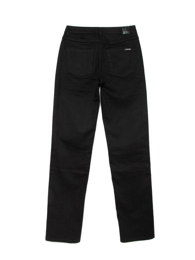 Denim trousers CONTE ELEGANT CON-284, s.170-102, deep black - 5