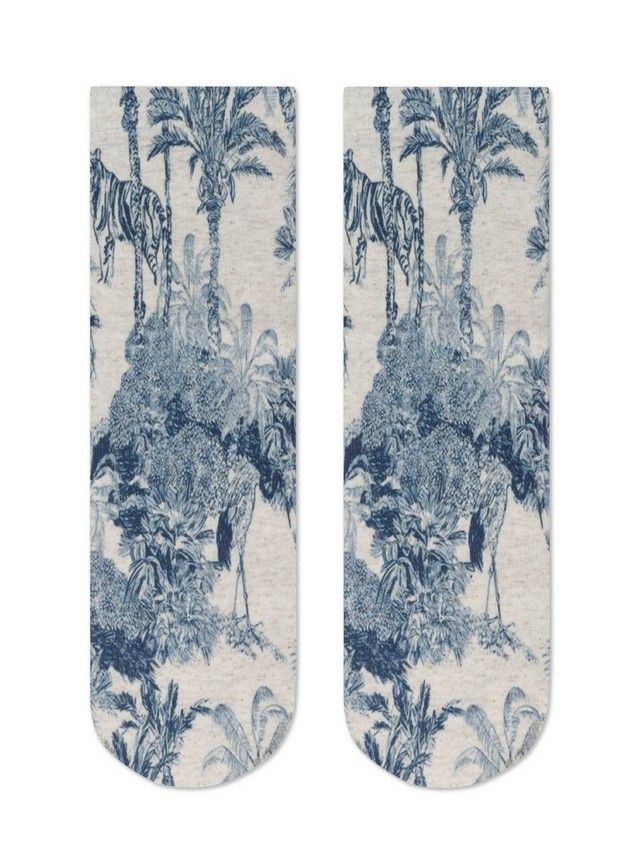 Women's socks CONTE ELEGANT FANTASY, s.23-25, 400 light denim - 4