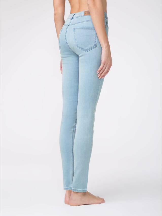 Denim trousers CONTE ELEGANT CON-115, s.170-102, bleach blue - 2