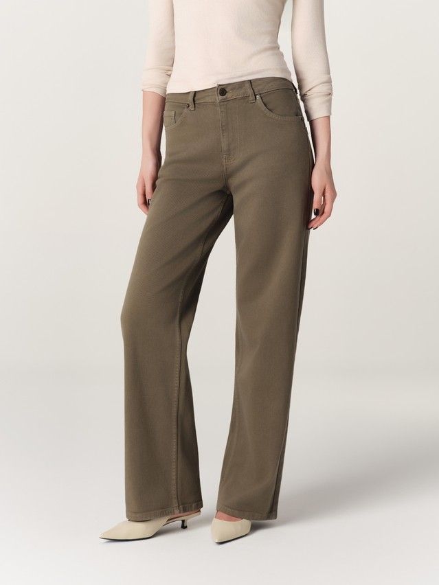 Women's jeans CONTE CON-919, s.164-90, brown - 7