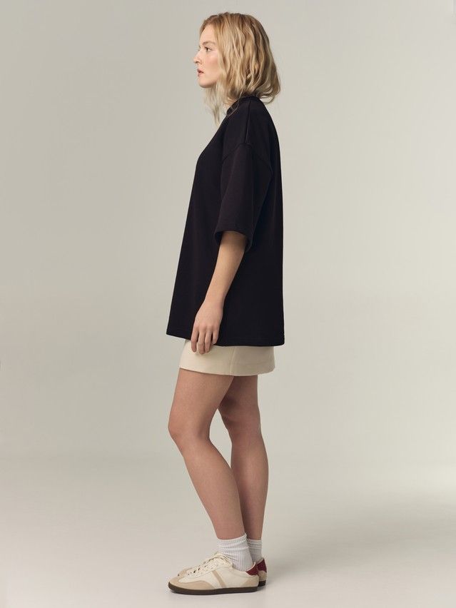 Women's polo neck shirt CONTE LD 3387, s.170-88, black - 5