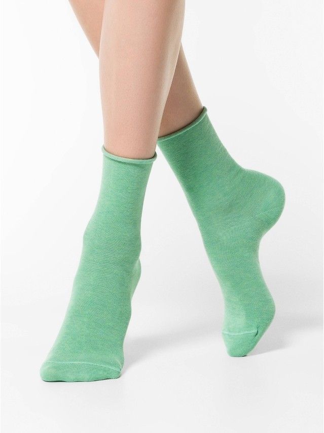 Women's socks CONTE ELEGANT COMFORT, s.23, 000 light green - 1