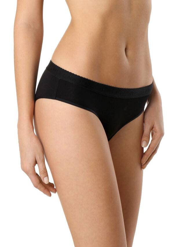 Women' hipster briefs LITTLE LUXURIES LHP 983 (packed in mini-box),s.90, black - 1