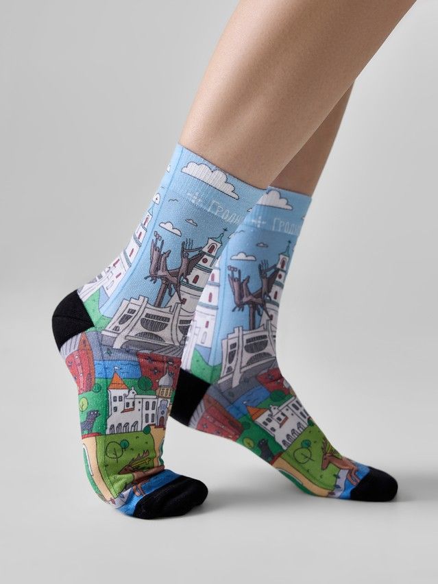 Women's socks CONTE ELEGANT CLASSIC, s.23-25, 1205 multicolor - 2
