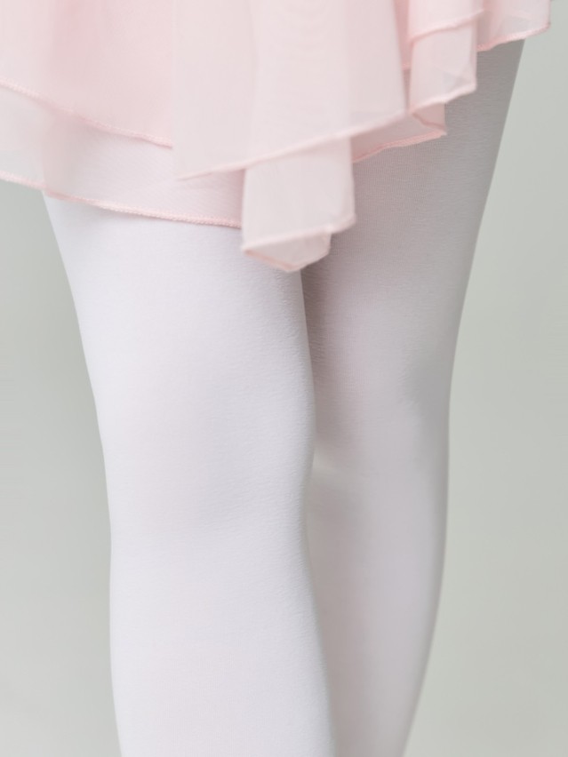 Children's leggings CONTE ELEGANT BALLET 60, s.140-146, bianco - 5