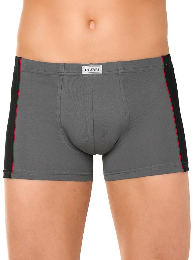 Men's pants DiWaRi SHORTS MSH 119, s.102,106/XL, dark grey - 1