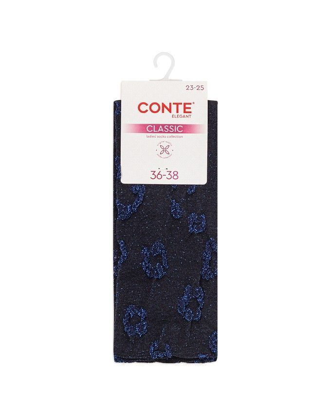 Women's socks CONTE ELEGANT CLASSIC, s.25-27, 688 navy - 4