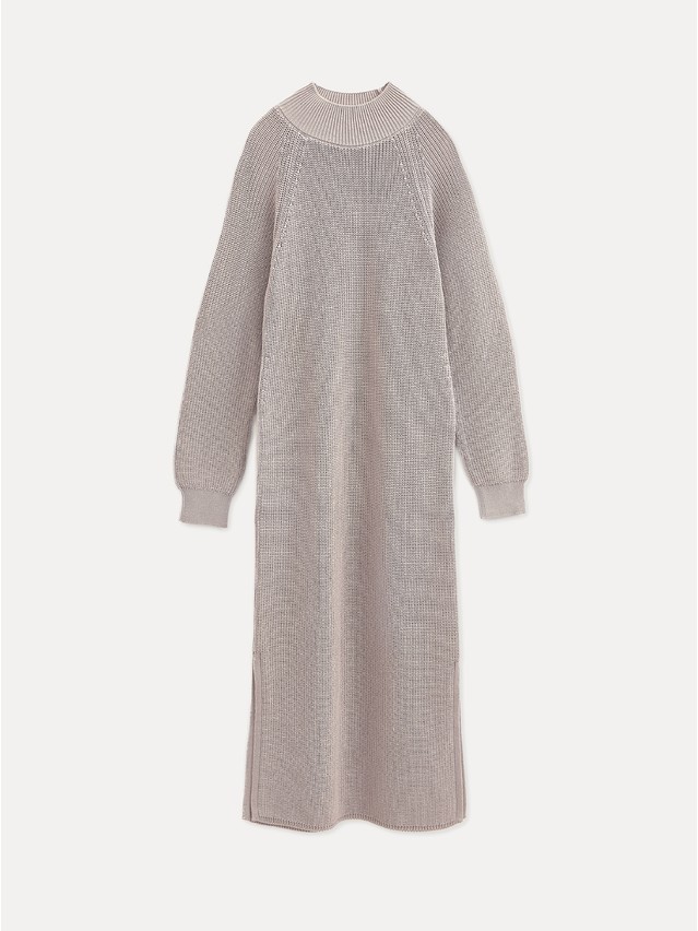 Women's dress CONTE ELEGANT LDK24139, s.170-84-90, grey-beige - 7