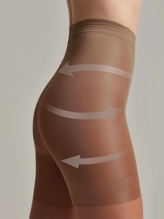 Women's tights CONTE ELEGANT CONTROL 20, s.2, mocca - 2