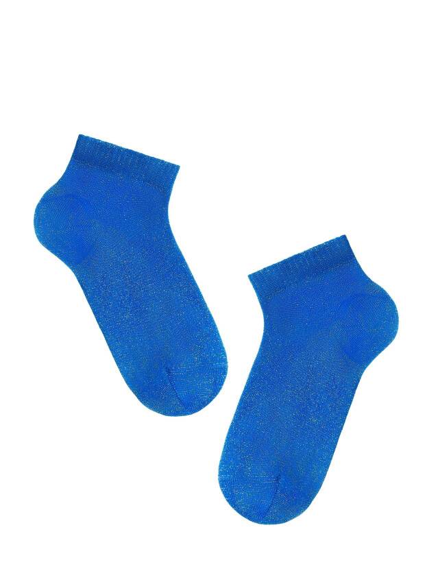 Women's socks CONTE ELEGANT ACTIVE (anklets, lurex),s.23, 000 dark blue - 2