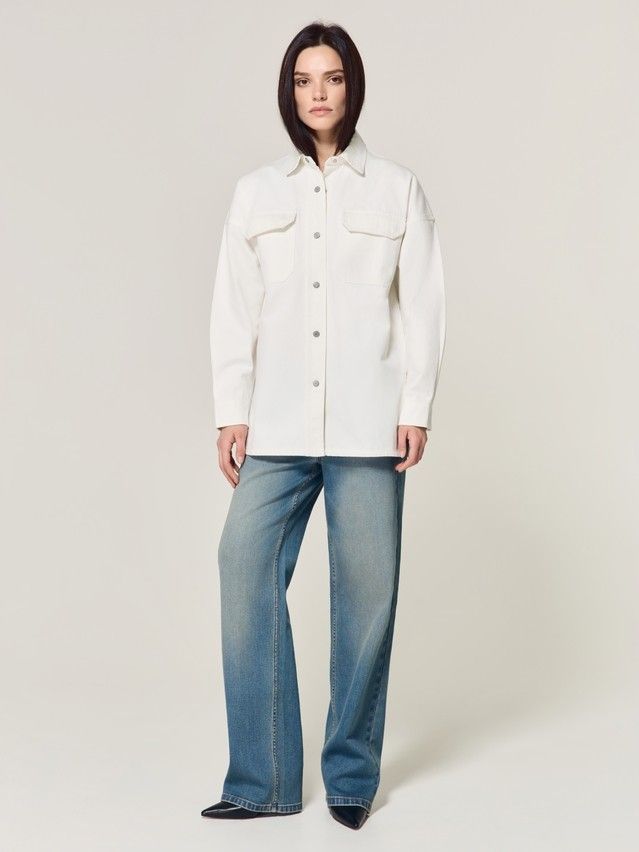 Denim windbreaker CONTE CON-924, s.170-84-90, off white - 7