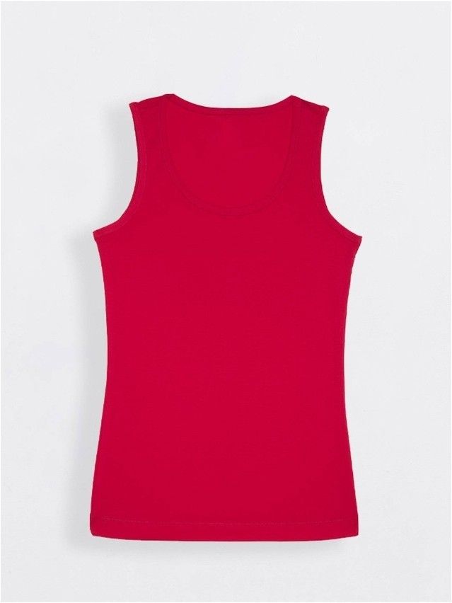 Women's polo neck shirt CONTE ELEGANT LD 928, s.170-100, risky red - 1