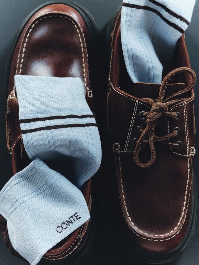 Women's socks CONTE ELEGANT SPORT, s.23-25, 1104 blue - 6