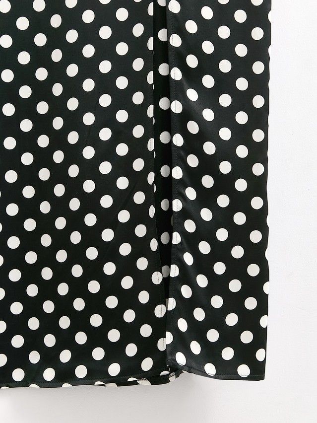 Women's skirt CONTE ELEGANT LU 3309, s.170-90, black-white dots - 7