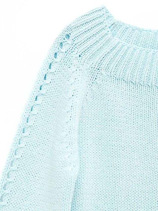 Women's pullover LDK 093, s. 170-84, washed aqua blue - 6