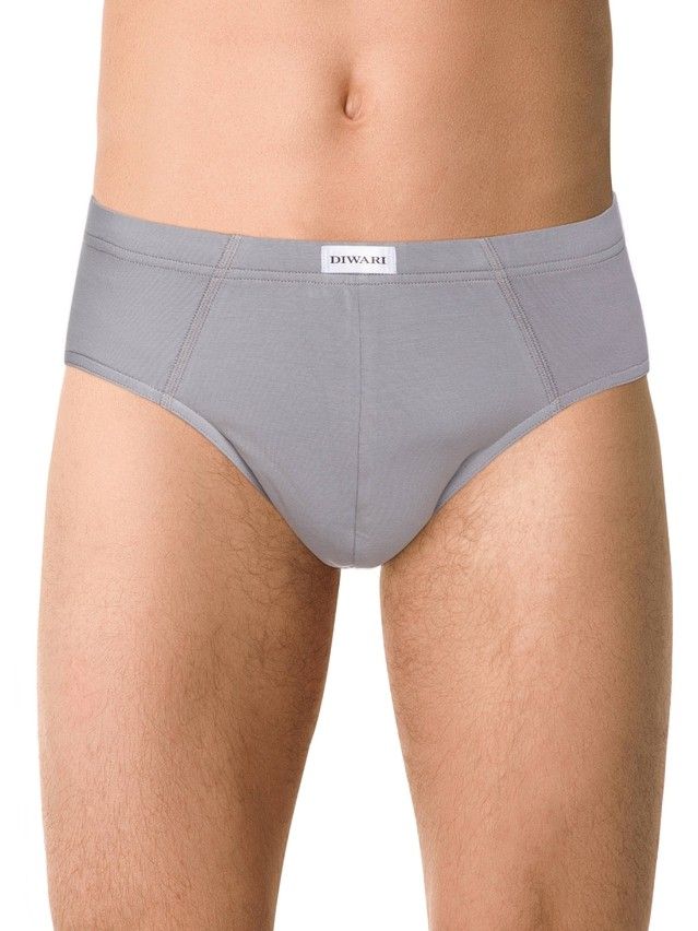 Men's underpants DiWaRi BASIC MEN MSL 2128, s.78,82, light grey - 3