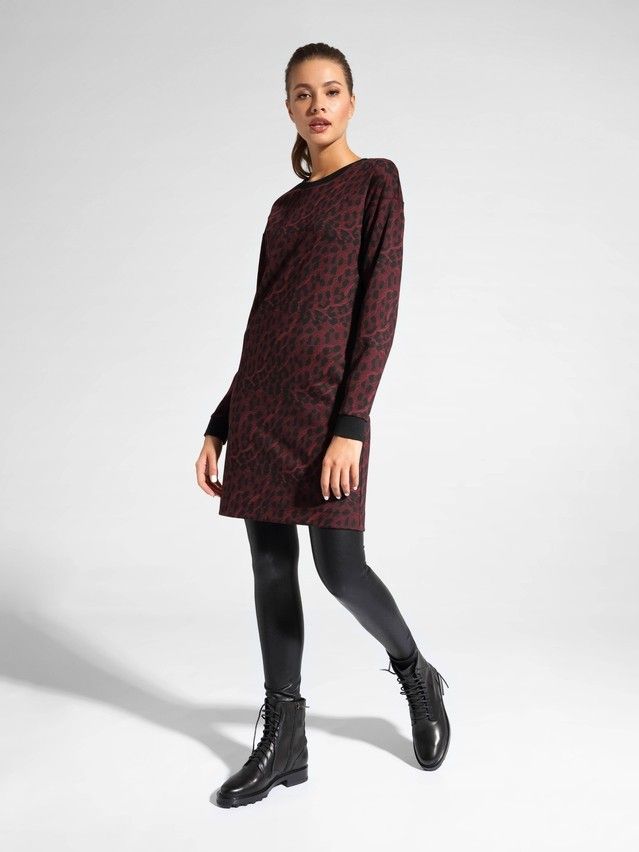 Dress LPL 1045, s.170-84-90, bordo leo - 1