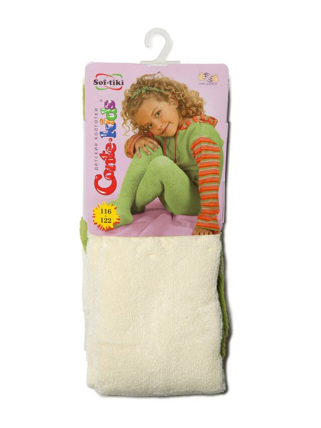 Children's tights CONTE-KIDS SOF-TIKI, s.116-122 (18),255 cream - 2