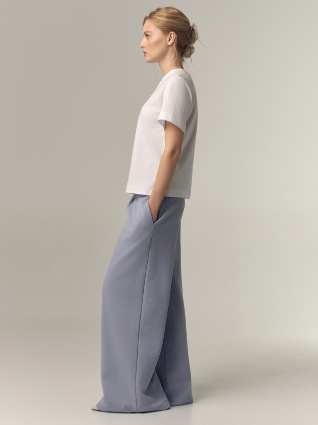 Women's polo neck shirt CONTE ELEGANT LD 3029, s.170-92, white-shoes - 3