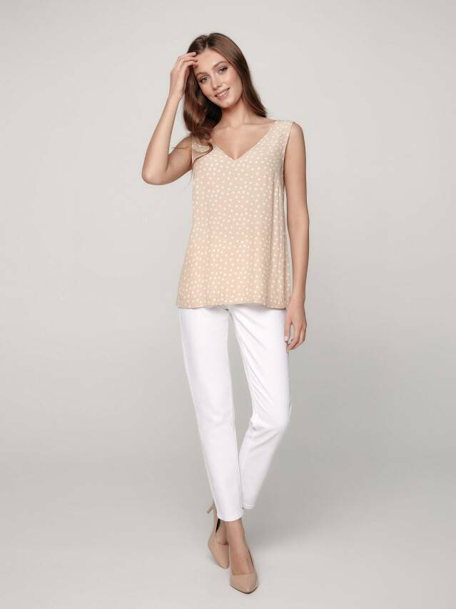 Women's shirt CE LBL 1177, s.170-84-90, beige-white - 1