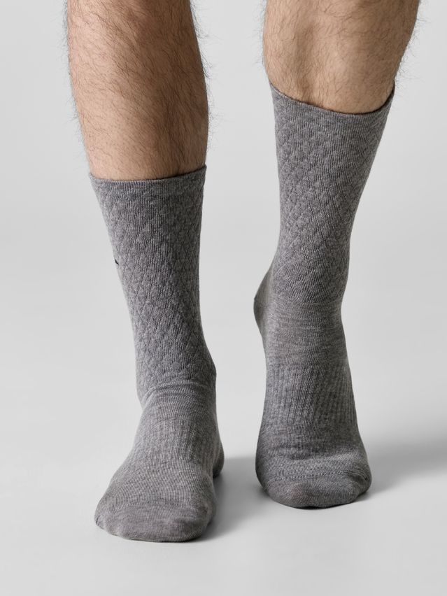 Men's socks DIWARI SPORT, s.25, 973 grey - 2