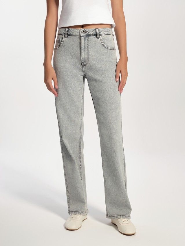 Denim trousers CONTE ELEGANT CON-731, s.170-102, grey - 3