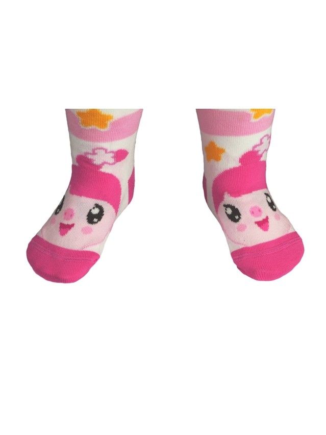 Children's tights CONTE-KIDS MALYSHARIKI, s.62-74 (12),423 light pink - 4