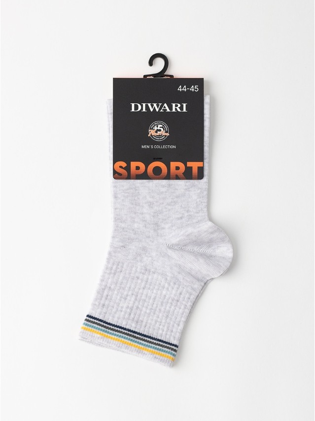 Men's socks DIWARI SPORT, s.25, 972 light grey - 4