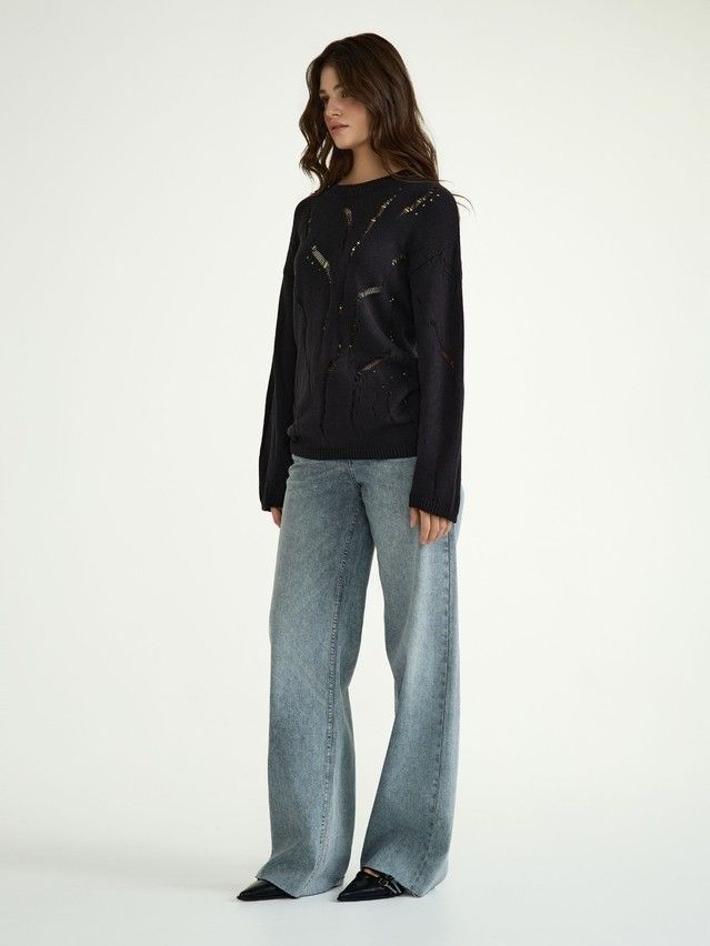 Women's pullover CONTE ELEGANT LDK2437, s.170-84, black - 4