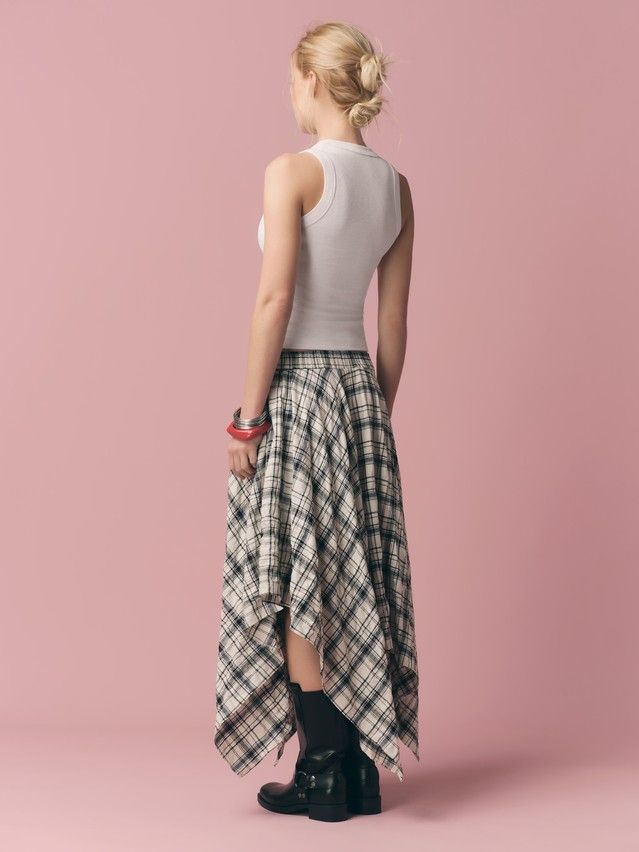 Women's skirt CONTE LU 3517, s.170-90, white-black - 2