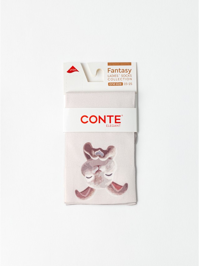 Women's socks CONTE ELEGANT FANTASY, s.23-25, 932 - 4
