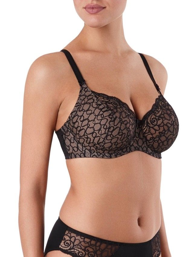 Bra CONTE ELEGANT VOILE RB6068, s.75D, black - 1