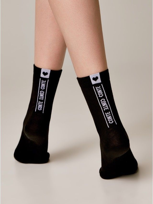 Women's socks CONTE ELEGANT CLASSIC, s.23, 152 black - 2